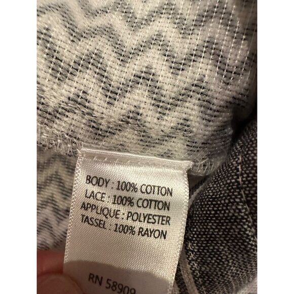 CHELSEA & VIOLET WOMENS BLACK AND WHITE MAXI SKIRT SMALL - Picture 7 of 8